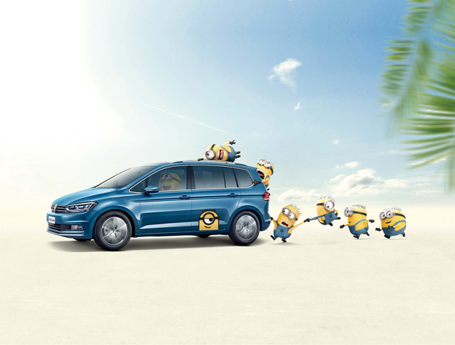 小黄人七兄弟上阵 全新途安l 2018款_【青海赛亚金昊汽车销售服务有限