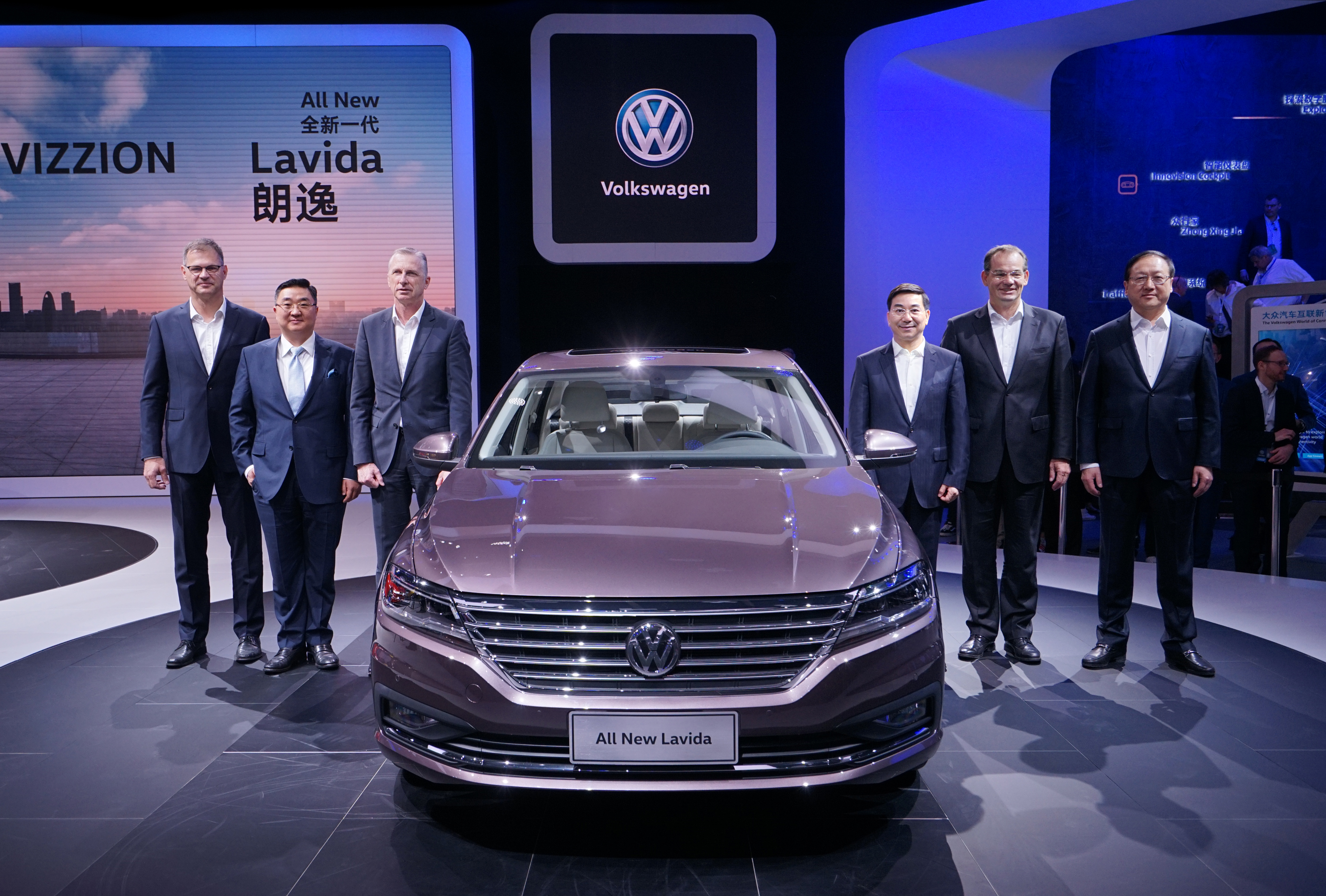 上汽大众全新一代朗逸闪耀北京车展
