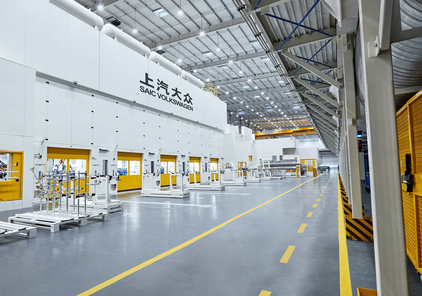 除了实现制造与产品的环境友好之外,上汽大众也重视生产环境的进一步