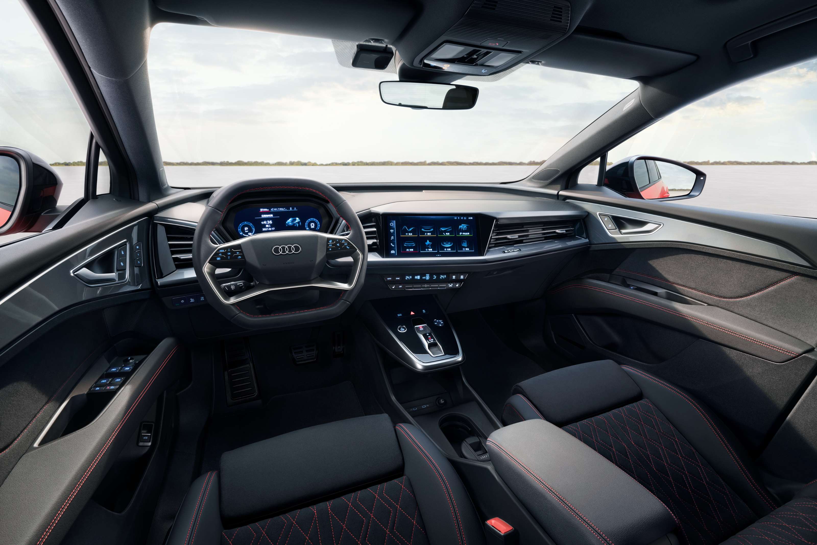 创势而生 艺创未来 上汽奥迪首款豪华纯电suv q5 e-tron亮相2021广州